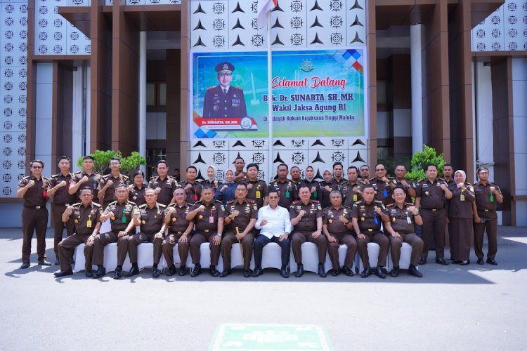 Kunjungan Kerja Wakil Jaksa Agung di Maluku Dalam Rangka Monitoring, Evaluasi dan Asistensi Pembangunan Zona Integritas