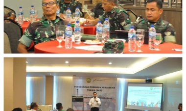 Kasdim 0301 Pekanbaru Hadiri Kerjasama PHR dengan Korem 031 Wira Bima