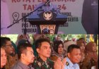 Dandim 0301/Pbr Hadiri Pencanangan PIN Nasional Tingkat Kota Pekanbaru Tahun 2024