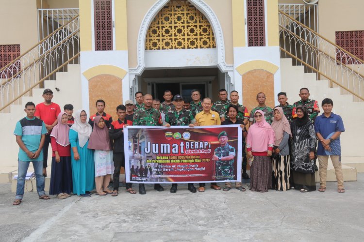Program Jum’at BERAPI, Wujud Nyata Kepedulian TNI terhadap Rumah Ibadah