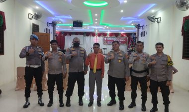 Malam Tahun Baru Khusyuk, Kapolsek Kampar Berikan Rasa Aman, Kapolsek: Polri Siaga, Jaga Kamtibmas!"