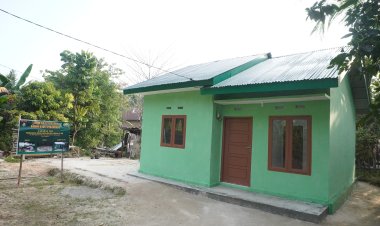 Sentuhan TMMD ke-127 Kodim 0301/Pekanbaru, Rumah Ibu Sarianis Rampung 100 Persen Tepat Waktu