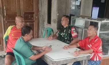 Babinsa Hadir di Tengah Warga, Bangun Kepedulian Jaga Kamtibmas
