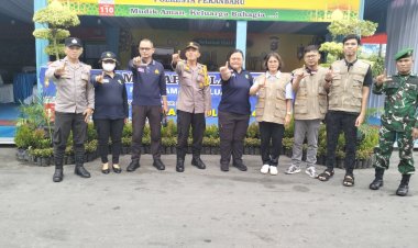 Babinsa Kodim 0301/Pbr Bersinergi dengan Aparat Gabungan, Amankan Lebaran di Pekanbaru