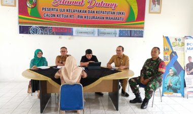 Babinsa Kodim 0301/Pbr Monitoring Fit And Propertest Calon RT Guna Sukseskan Program Pemko