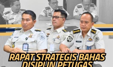 Rapat Strategis Bahas Disiplin Petugas, Perang Terhadap Narkoba, dan Overkapasitas Lapas di Lingkungan Kanwil Ditjenpas Riau