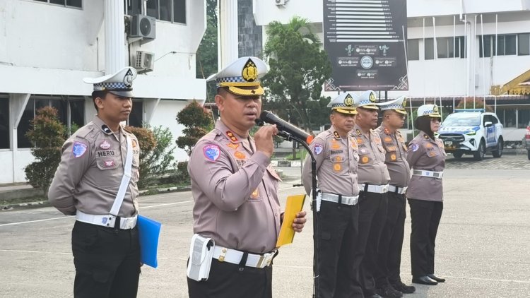 Apresiasi Heroik Personel PJR, Ditlantas Polda Riau Beri Reward dan Tanamkan Semangat Green Policing