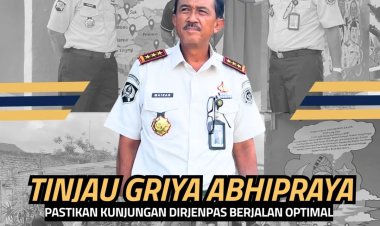 Tinjau Griya Abhipraya, Pastikan Kunjungan Dirjenpas Berjalan Optimal