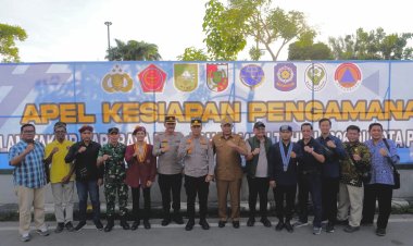 Wakili Dandim, Pasiops Hadiri Apel Kesiapsiagaan Pengamanan Malam Takbir Idul Adha 1447 H