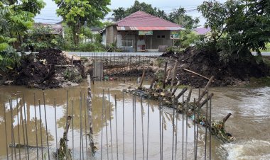 Banjir di Lokasi Proyek, Pembangunan Dua Jembatan Garuda Ditangguhkan Sementara