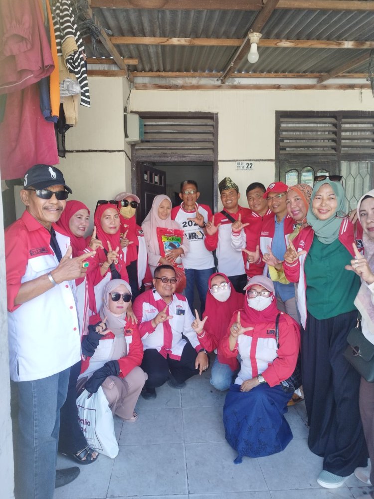 Peduli Sesama, DPD LIRA Pekanbaru Kembali Salurkan Bantuan Sembako kepada Warga Sidomulyo Timur