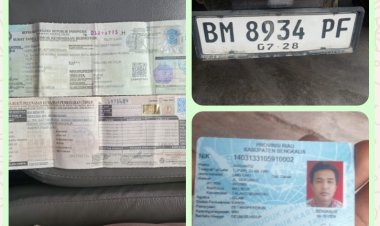 Kehilangan BPKB Dalam Perjalanan,Pemilik Berharap Orang Baik Yang Temukan Bisa Hubunginya