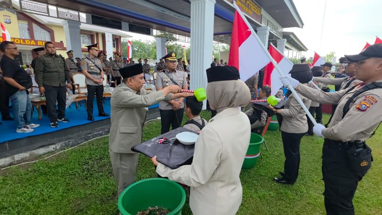 Kapolres Kampar Hadiri Upacara Pembukaan Pendidikan Pembentukan Bintara Polri TA 2026 di SPN Polda Riau