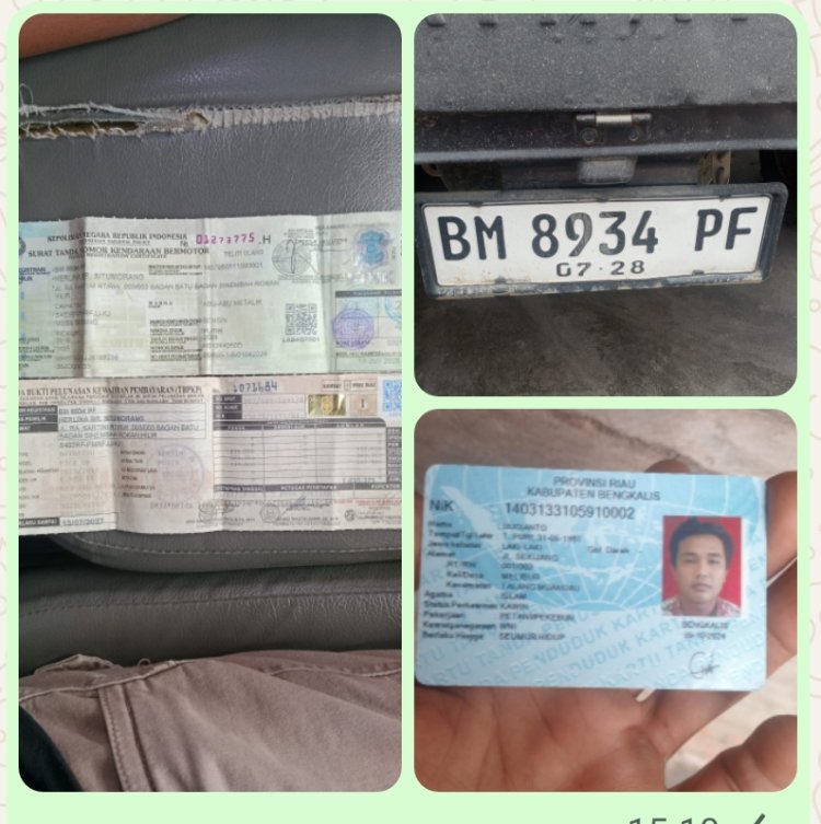 Kehilangan BPKB Dalam Perjalanan,Pemilik Berharap Orang Baik Yang Temukan Bisa Hubunginya
